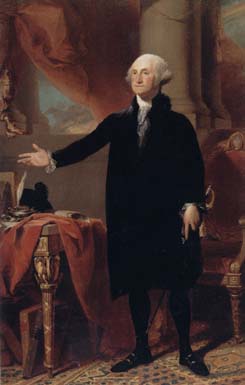 george washington painting by gilbert Sullivan